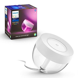 Philips Hue - Lámpara inteligente, Hue Iris, Lámpara de Mesa LED Inteligente