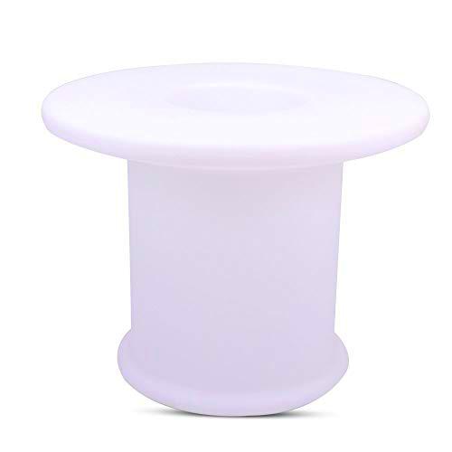 Mesa de café LED multicolor RGB con batería recargable y mando a distancia IP54