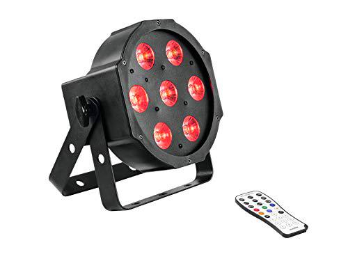 Eurolite Slimline Hcl - Foco LED de suelo con mezcla de colores RGB y UV, multicolor