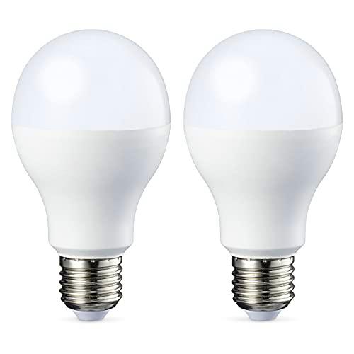 Amazon Basics Bombilla LED Esférica E27, 14W (equivalente a 100W)