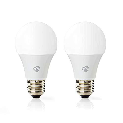 Nedis - Bombillas LED inteligentes - WLAN - Color completo y blanco cálido