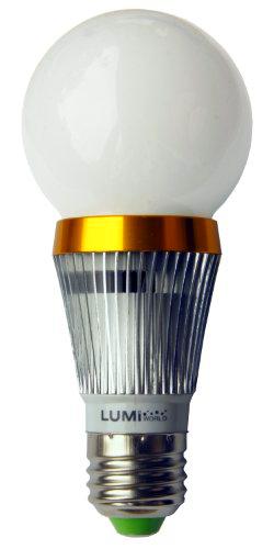 LUMIworld LWLE27-7WKuMW-RiSi - Bombilla LED, 7 W, temperatura de color 2700 k