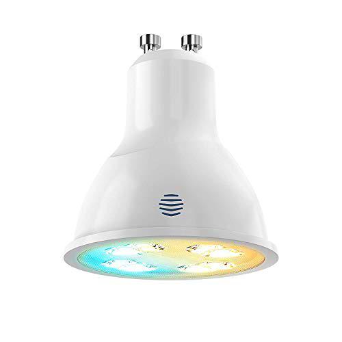 LED regulable Hive GU10, plástico, Blanco, GU10, 4.8W