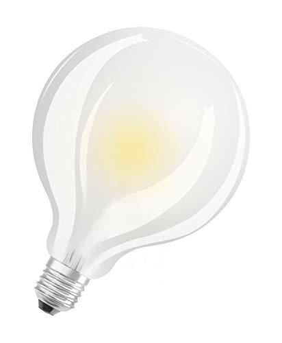 OSRAM LED Retrofit CLASSIC GLOBE95 | Casquillo: E27 | non-dim| 7 W | Reemplazo por 60 W Incandescent bulb | opaco | paquete de 6