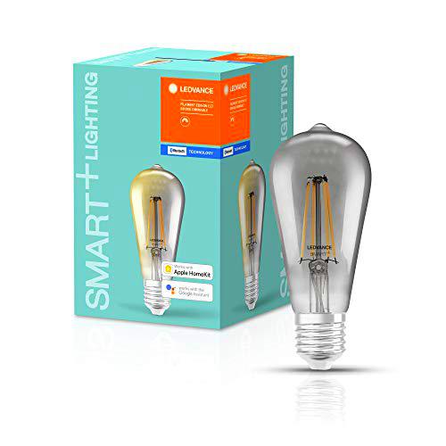 LEDVANCE Lámpara Smart LED, Bluetooth, E27, blanco cálido (2700K)
