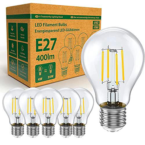 Lámpara LED YLS E27, 4W reemplaza a las lámparas halógenas de 35W