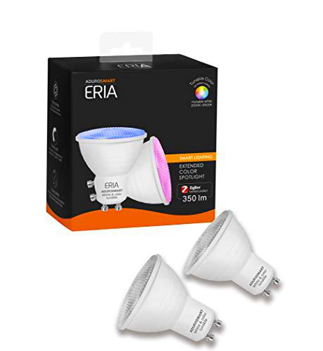 AduroSmart Foco LED inteligente GU10, luz blanca y de color regulable