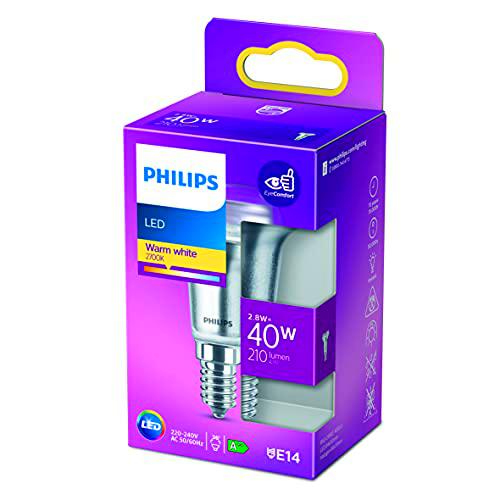Philips - Bombilla LED Reflectora, 40W, R50 E14, 36 Grados Apertura