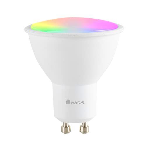 NGS GLEAM510C - Bombilla LED Wi-Fi con Colores Regulables RGB+W