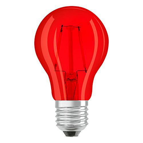 Osram 816053, Bombilla LED E27, 1.6 W, Rojo