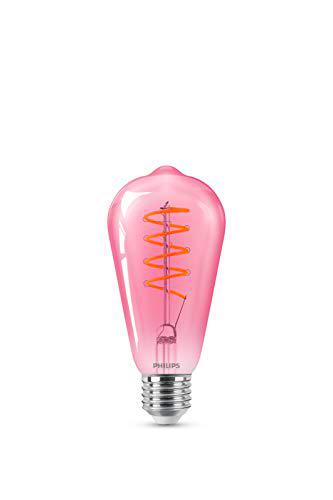 Philips Lámpara LED, rosa, 15W