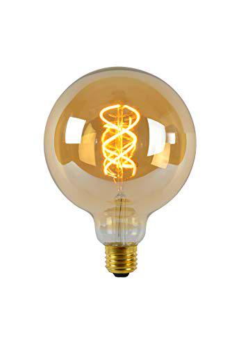 Lucide LED Bulb - Bombilla LED - 12,5 cm de diámetro - LED DIM. - 1 x 5 W 2200 K - Amber