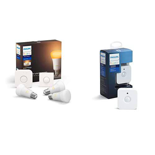 Philips Hue White Ambiance Pack de 3 bombillas LED inteligentes E27