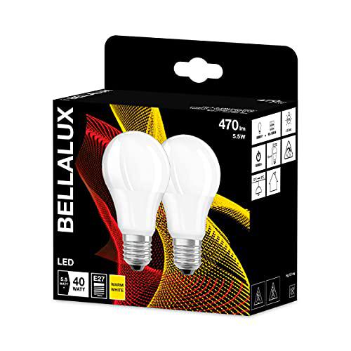 BELLALUX Lámpara LED, Casquillo E27, Blanco cálido (2700K)