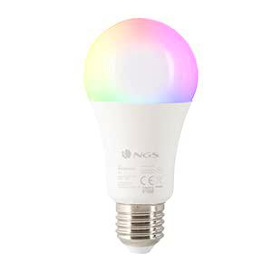NGS GLEAM1027C - Bombilla LED Wi-Fi Bluetooth con Colores Regulables RGB+W