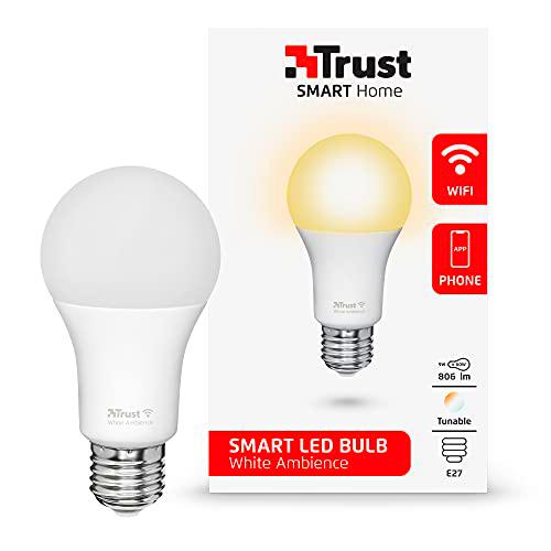Trust WiFi Smart Home Smart WiFi LED Bombilla E27 ambiente blanco