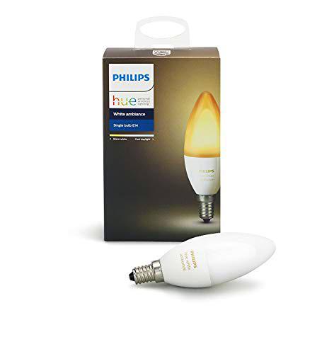 Philips Hue White Ambiance - Bombilla LED individual (1 x 6 W