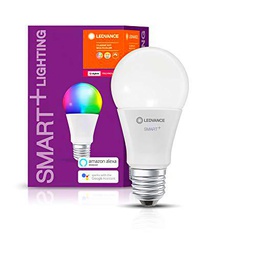 LEDVANCE Lámpara LED | E27 base | Regulable | RGBW (2700…6500 K) | replaces 60 W incandescent bulbs | 9,00 W | | SMART+ Classic Multicolour