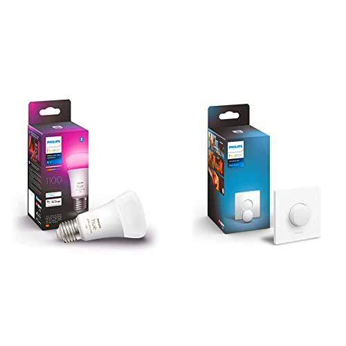 Philips Hue - Bombilla Inteligente, A60, Luz Blanca y de Colores, 10