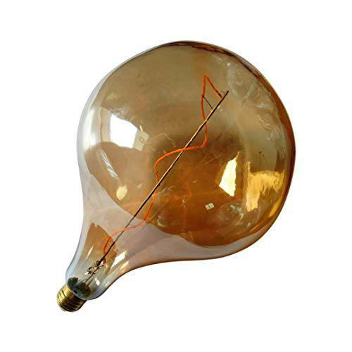 ZONS 811590LOT2 - Lote de 2 bombillas LED decorativas (4 W), color gris