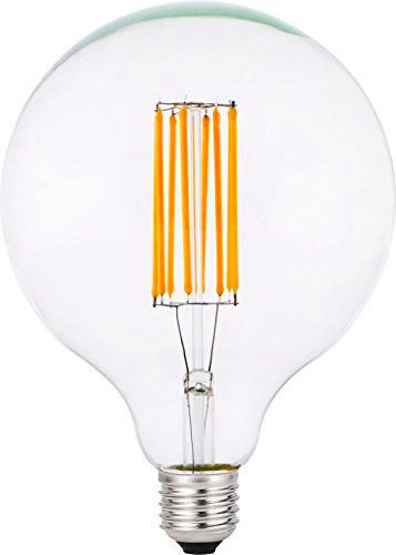 Garza Vintage Clear - Bombilla Globo Retro Regulable LED de Filamento Luz Cálida E27 8W