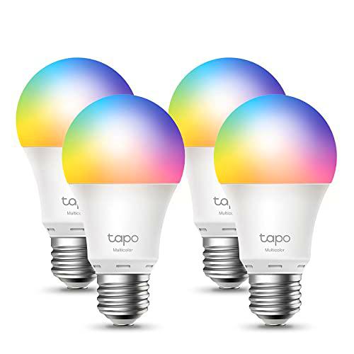 TP-Link Tapo L530E 4-Pack - Bombilla LED inteligente Wi-Fi
