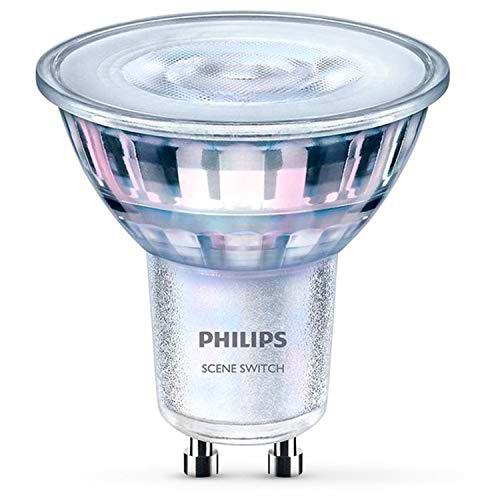 Philips foco LED SceneSwitch, casquillo GU10, 5W equivalentes a 50W en incandescencia