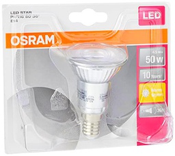 OSRAM Lamps LEDVANCE, 4.5 W, blanco cálido, E14 PAR16 50W