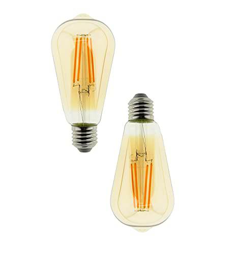 Blaupunkt Bombilla LED de filamento vintage ST64 E27