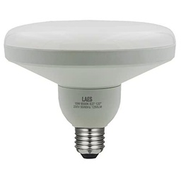 Laes 986723 Bombilla UFO LED E27, 15 W, Blanco, 144 x 111 mm