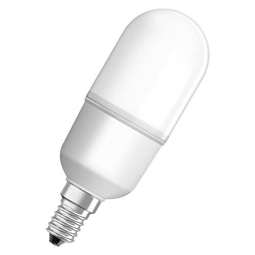 Lámpara LED OSRAM con base E14, blanco cálido (2700 K)