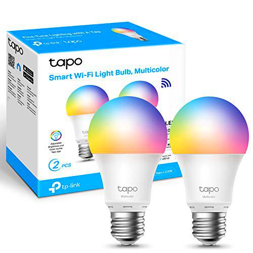 TP-Link Tapo - Bombilla inteligente LED WiFi, E27, 8,7 W