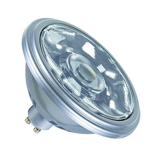 SLV Lámpara LED QPAR111 / Bombilla LED / GU10 3000K 12.5W 950lm Plata regulable
