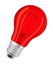 OSRAM LED Lámpara decorativa con casquillo E27, roja