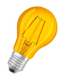 OSRAM LED lámpara decorativa con base E27, amarillo