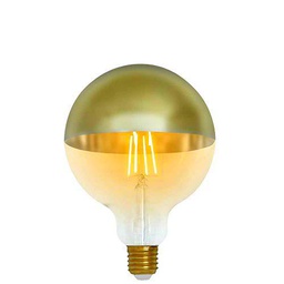 Bombilla LED Globo G120 Cúpula Oro E27 6W Equi.48W 600lm 2100K 15000H 7hSevenOn Vintage