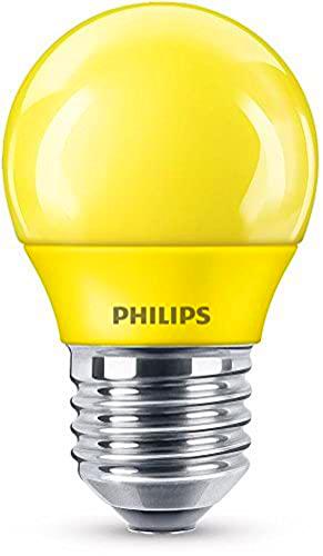 Philips 8718696748602 Bombilla LED E27, 3.1 W, Amarillo