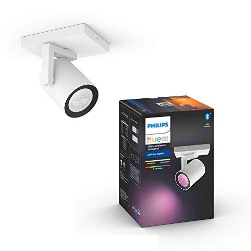 Philips Hue - Lámpara inteligente, Hue Argenta, Foco LED Inteligente