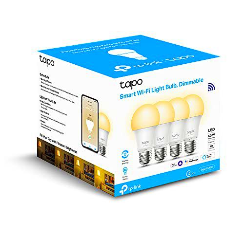 TP-Link TAPO L510E (4-Pack) - Bombilla LED Inteligente