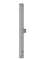 SEGULA Lámpara LED Line Gris Ahumado 300 mm S14d Regulable
