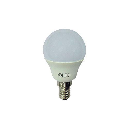 RLED - Pack ahorro de 10 bombillas LED esféricas, 6W