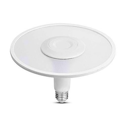 Bombilla LED chip Samsung E27 11 W UFO acrílico plástico 6400 K