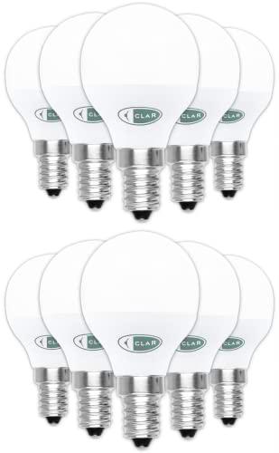 CLAR - Bombilla Led E14 8W, Bombillas Led E14 (Equivalente a 60-70W) Bombilla Led Casquillo Fino