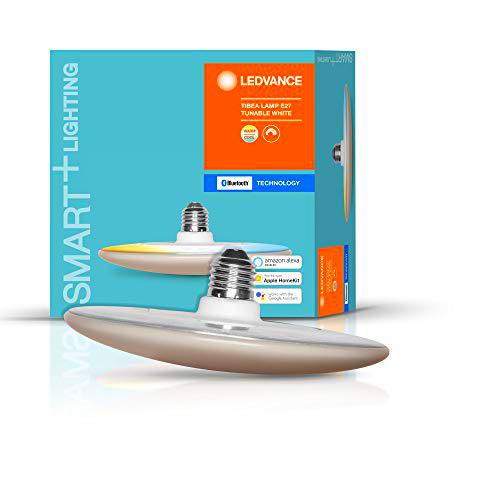 LEDVANCE Lámpara LED Smart TIBEA, Bluetooth, E27, color de luz variable (2700-6500K)