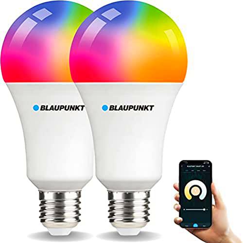 Blaupunkt Smart Bulb E27 - Colour Changing LED Light Bulb WiFi