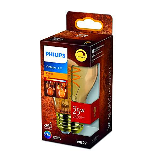 Philips LED - Bombilla LED Clásica de Filamento, A60 E27