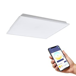 EGLO connect.z Smart Home panel LED Herrora-Z, lámpara de techo L x A 59,5 cm