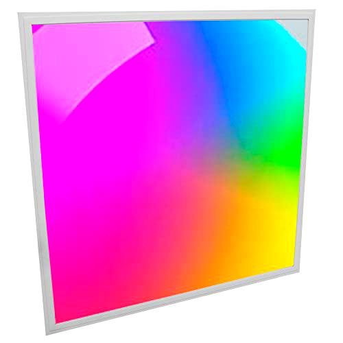 LAES Panel LED RGB, 40 W, Blanco, 595 x 595