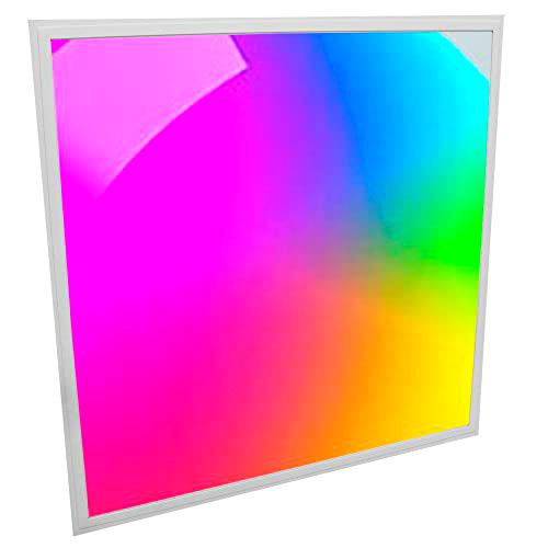 LAES Panel LED RGB, 40 W, Blanco, 595 x 595