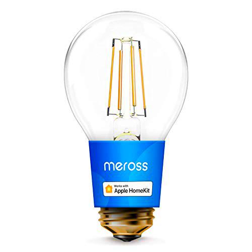 Meross Bombilla Inteligente Regulable, Vintage Edison Lamparas